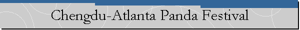 Chengdu-Atlanta Panda Festival
